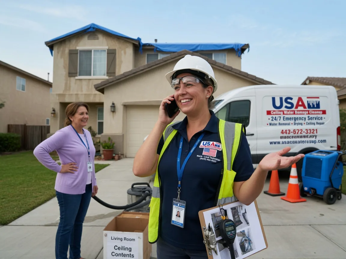 Ceiling Water Damage Restoration Van Tassell, WY FAQs